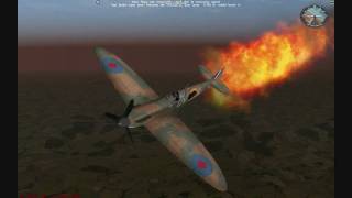 NEW Battle of Britain II version 210 Spitfires at sunset [upl. by Anirbed]