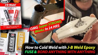 It Works How to use JB Weld Original  Cold Welding Epoxy  Fuse amp Fix Metal and Anything else [upl. by Tutankhamen]