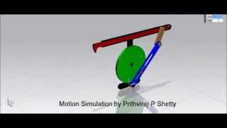 How Crank and Slotted lever Quick Return Motion mechanism works [upl. by Eliam247]