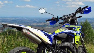 Jai une nouvelle moto  Sherco 50 smr factory 2017 [upl. by Rissa281]