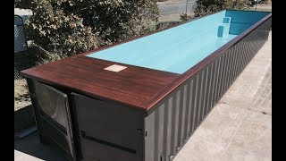 Shipping Container Pool Ideas [upl. by Ester]