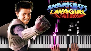 The Adventures of Sharkboy and Lavagirl  Dream song  Piano tutorial [upl. by Domini]