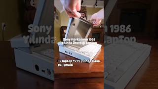 1986 yılında üretilen laptop 38 Yıllık Bilgisayar [upl. by Htebesile]