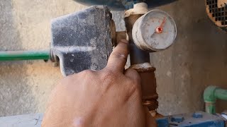 لو موتور الميه شغال على طول وما بيفصلش  اليك الحل  fix water pump pressure switch problem [upl. by Ahcila]