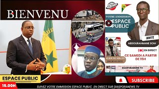 🛑DIRECT  ESPACE PUBLIC AVEC IBRAHIMA LIOUS MANGO 📍THEME [upl. by Annaegroeg]