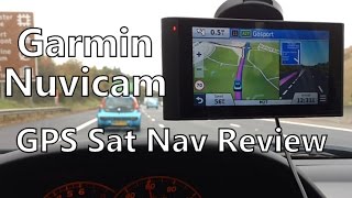 Garmin Nuvicam InCar Sat Nav Review  GPS With BuiltIn Dash Cam amp Bluetooth [upl. by Daffi787]