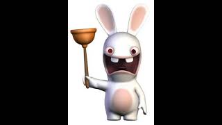 Rabbids quotDAAAAAAHquot Scream High Pitched Version [upl. by Goody544]