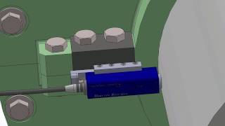 Torsional Vibration Measurement Sensor Installed on the Oil Deflector [upl. by Pulchi]