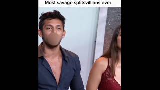 Splitsvilla savage 😅 moments splitsvillashorts [upl. by Xam]