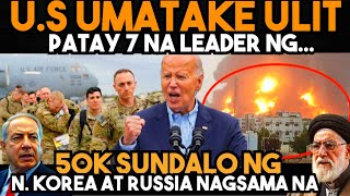 BREAKING NEWS AMERICA NAGLUNSAD ng AIR STRIKE s SYRIA 50000 SUNDALO ng RUSSIA at N KOREA NAGSAMA [upl. by Hadsall]