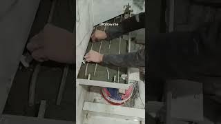 Tile installation system technique homeconstructionvideos viralshorts diy [upl. by Beyer844]