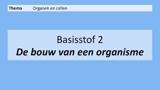 VMBO 3  Organen en cellen  2 De bouw van een organisme  8e editie  MAX [upl. by Ueihttam]