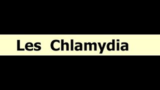 Bacteriologie  Chlamydia FMPC [upl. by Khai530]