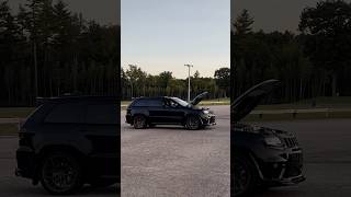 Jeep Grand Cherokee Trackhawk 14 Mile SRT Cars Shorts [upl. by Artemla]