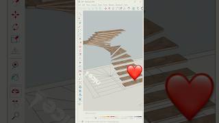 sketchup How to use SketchUp for create a staircase nicetower nicetower [upl. by Anirazc428]