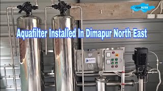 1000 Lph Ro Plant Installed in Dimapur Nagaland  Steel Ro Business  Ro Plant Cost [upl. by Reivax982]