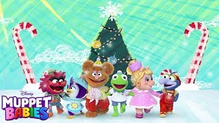 A Very Muppet Babies Christmas 🎅🏻  Music Video  Muppet Babies  Disney Junior [upl. by Ahsenac6]