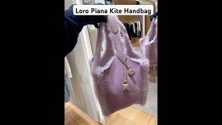 Loro Piana Kite Handbag loropiana bag fashion luxury handbags shopping [upl. by Tol54]