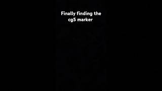 Finally found the cg5 marker cg5 edit short [upl. by Hui]