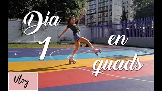 1er día en PATINES QUADS ¿Cambiaré de disciplina  Day 1 in Quads skates  VLOG [upl. by Jami918]