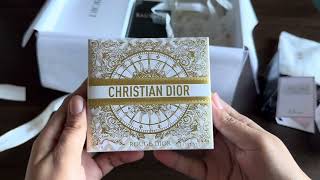 Dior Unboxing  Sauvage Mini Rouge Dior Lipstick Gift Set [upl. by Nedyarb]