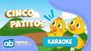 Cinco patitos Karaoke  AB Canciones infantiles [upl. by Eniluj435]