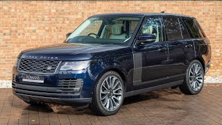 2020 Range Rover 44 SDV8 Autobiography  Portofino Blue  Walkaround amp Interior 4K [upl. by Faletti]