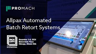 Allpax Automated Batch Retort Systems for the Ready to Drink Industry [upl. by Welton]