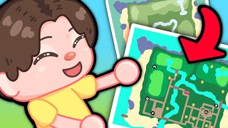 I Transformed My Animal Crossing Island In 1 Month [upl. by Ynitsed]