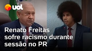 Deputado Renato Freitas é alvo de racismo e interrupções durante sessão na Assembleia do Paraná [upl. by Yaron]