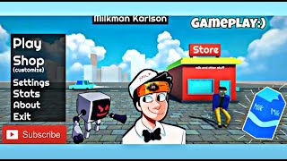 Teach Him How To Walk Properly  Milkman karlson Funny Game Gameplay [upl. by Jerry]