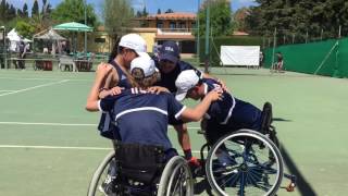 USTA Embrace All Junior Players Rally at BNP Paribas World Team Cup 2017 [upl. by Bauske288]