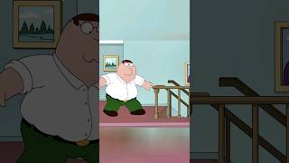 Peter is afraid of stairs 😱😂 familyguy [upl. by Hgielek62]