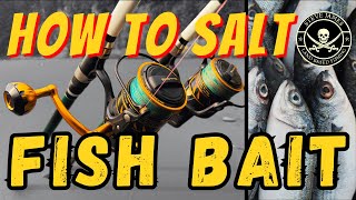 HOW TO SALT PILCHARD FOR FISH BAIT [upl. by Egap279]