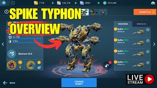 Insane Warrior Spike Typhon Overview War Robots Update 93  Giveaway WarRobots [upl. by Maier]