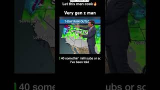 Best weatherman in the world🔥🔥🗣️🗣️ [upl. by Beberg]