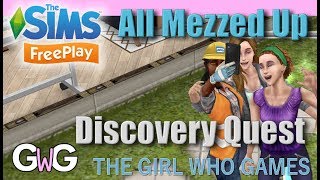 The Sims Freeplay DIY Homes All Mezzed Up Quest [upl. by Mckenna]