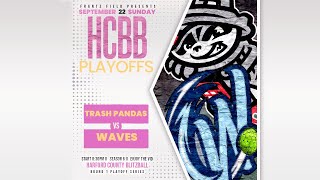 FULL PLAYOFF SERIES Trash Pandas VS Waves [upl. by Loy]