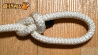 DIY Tying A Bowline Knot [upl. by Arihsat578]