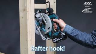 Makita DSS611Z 18V LiIon 165mm Cordless Circular Saw Body Only [upl. by Yelah]