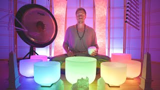 13 Chakras Activation Sound Bath  Uniting the Bodymind with the Higher Realms  13 Frequencies [upl. by Anelac]