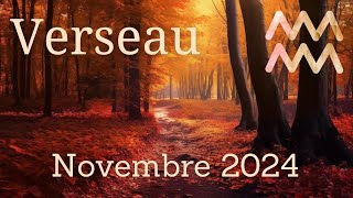 ♒VERSEAU NOVEMBRE 2024  Vous êtes déçus mais vous aurez mieux au final [upl. by Hogarth]