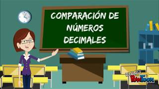 Comparación de números decimales [upl. by Nations501]