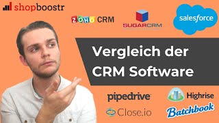 CRM Software 10 besten CRM Systeme in 2024 [upl. by Bergquist]