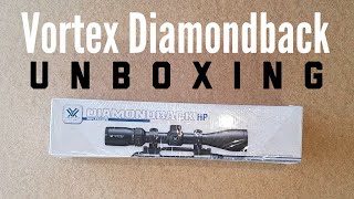 Vortex Diamondback HP 416 Rifle Scope Unboxing [upl. by Valerlan]