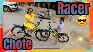 Vlog 50Chote Racer mil gaye  Cycle racer mile  MoNTaSH PL07 souravjoshivlogs7028 vlogs [upl. by Beret701]