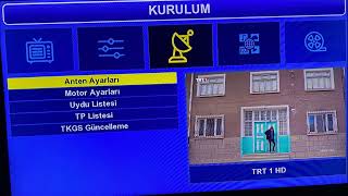 Vestel Tv TRT 1 Frekans Ayarlama  Vestel Tv Kanal Arama [upl. by Tempest]