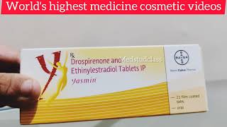 Yasmin Tablet OCP माहवारी का दर्द प्रेग्नेंसी रोकने के लिए Drospirenone ethinylestradiol [upl. by Muns362]