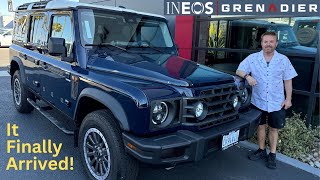 Collecting My INEOS Grenadier from the Dealer Test Drive amp First Impressions [upl. by Llerrehc]