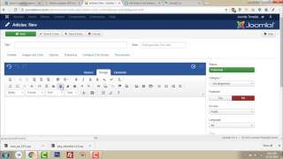 How to Change Defualt Joomla Editor  TinyMCE to Ark Editor or JCE Editor  By Paste Media [upl. by Iny943]